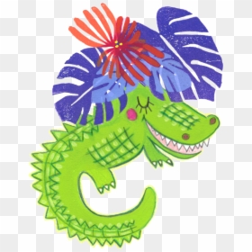 Tiny Alligator - Illustration, HD Png Download - alligator.png