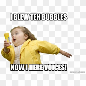 Blowing Bubbles - Sonic Happy Hour Meme, HD Png Download - blowing bubbles png