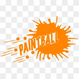 Paintball Png Pic - Paintball Png, Transparent Png - orange paint splatter png