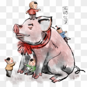 年 畫 國畫, HD Png Download - chinese new year png