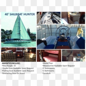 Sail, HD Png Download - sailing boat png