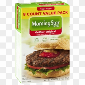 Morning Star Grillers, HD Png Download - veg burger png
