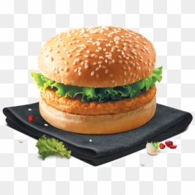 Kiddy Chicken Burger, HD Png Download - veg burger png
