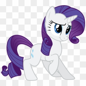 My Little Pony Rarity Vector, HD Png Download - rarity png