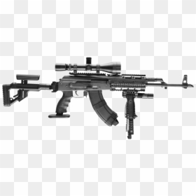 M249 Pimp My Gun, HD Png Download - ak png