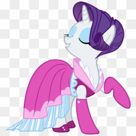 Mlp Rarity In A Dress, HD Png Download - rarity png