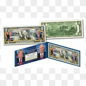 New 2 Dollar Bill 2017, HD Png Download - mike pence png