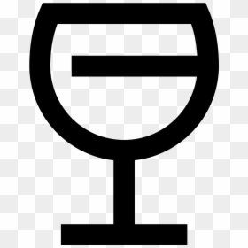 Transparent Wine Glass Symbol, HD Png Download - hamburger menu icon png