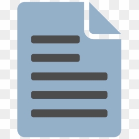 Paper Stack Icon Png, Transparent Png - document png