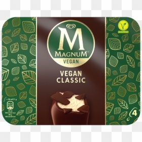 Magnum Dairy Free Ice Cream, HD Png Download - vegan png