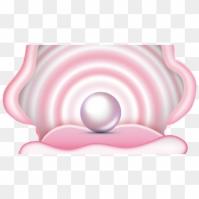 Cartoon Clam With Pearl, HD Png Download - clam png