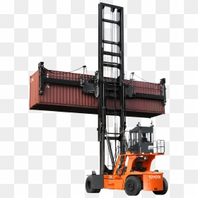 Empty Container Handler, HD Png Download - container truck png