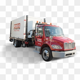 Pods Delivery, HD Png Download - container truck png