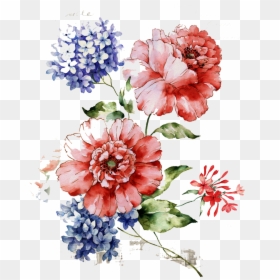 Vintage Flower Png Free, Transparent Png - png flowers background images
