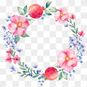 Flowers Watercolor Background Design, HD Png Download - png flowers background images