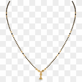 Mangalsutra Small Pendant Design, HD Png Download - png jewellers necklace designs