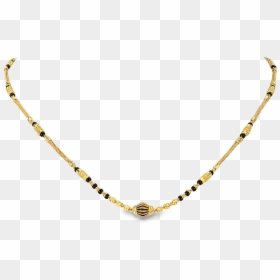 Png Gold Mangalsutra Design Latest, Transparent Png - png jewellers necklace designs