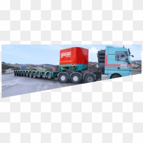 Trailer Truck, HD Png Download - container truck png