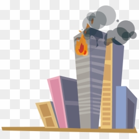 Building On Fire Animation, HD Png Download - fire png