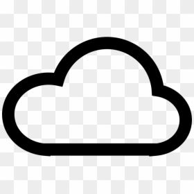 Icon Cloud Vector Png, Transparent Png - cloud png