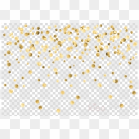 Gold Confetti Transparent Png, Png Download - confetti png
