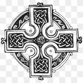 Celtic Cross Logo Png, Transparent Png - cross png