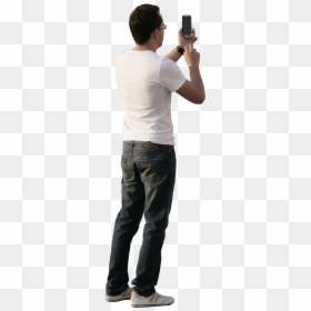 Man Taking Picture Png, Transparent Png - people png