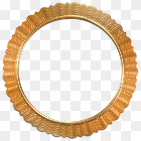 Gold Frame Oval Png, Transparent Png - frame png