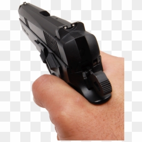 Gun In Hand Png, Transparent Png - gun png