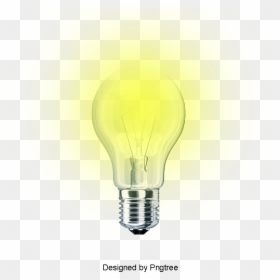 Incandescent Light Bulb, HD Png Download - light png