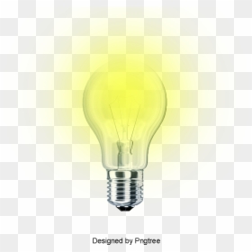Incandescent Light Bulb, HD Png Download - light png