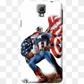 Wallpaper Spiderman Hitam - American Flag Captain America, HD Png Download - spiderman .png