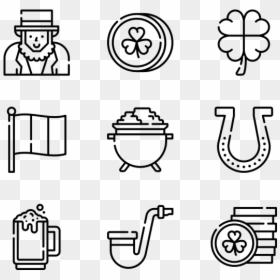 Kitchen Utensils Icon Transparent Background, HD Png Download - st patty's day png