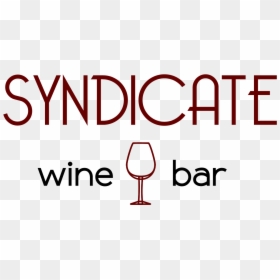 Syndicate Wine Bar - Champagne Stemware, HD Png Download - wine glass pour png
