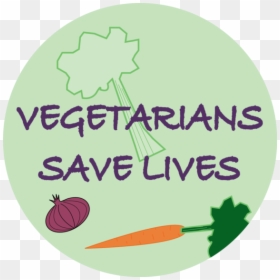 Vegetarians Save Lives Button - Vegetarians Save Lives, HD Png Download - save button png