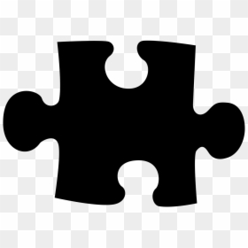 Puzzle Piece 1, Buy Clip Art - Black Puzzle Pieces Clipart, HD Png Download - 3d puzzle pieces png
