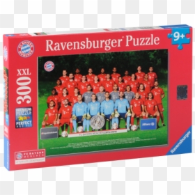 Team Puzzle 300 Pieces - Bayern Mnichov Puzzle, HD Png Download - 3d puzzle pieces png