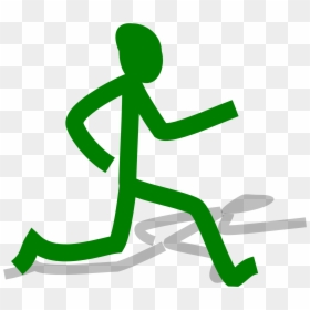 Running Clip Art, HD Png Download - people jogging png
