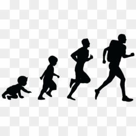 Crawl Walk Run Png, Transparent Png - people jogging png