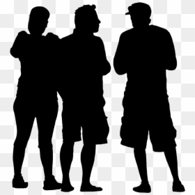 People Silhouette - Png Transparent People Back Png, Png Download - person from behind png