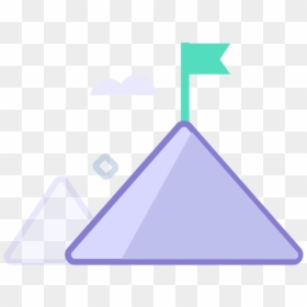 Mountain - Triangle, HD Png Download - mountian png