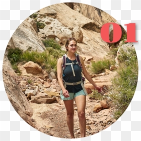 Amanda Outside Adventure Blog Hiking - Backpacking, HD Png Download - people hiking png