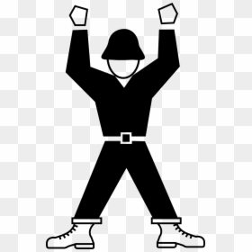 Hand Signals Marshalling Plane, HD Png Download - hand hold png