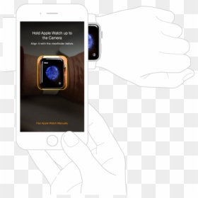 Figure B - Видоискатель На Apple Watch, HD Png Download - hand hold png