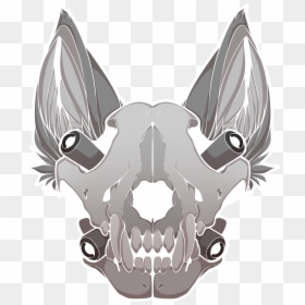 Transparent Dog Skeleton Clipart - Dog Skull Transparent, HD Png Download - skull png images