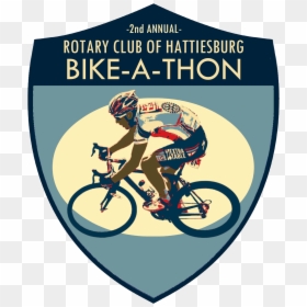 Bike Clipart Thon, HD Png Download - person riding bike png