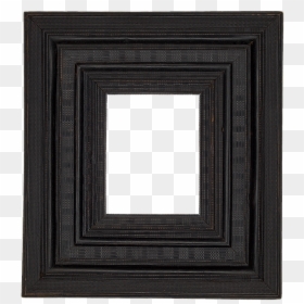 Antique Black Photo Frame , Png Download - Wood, Transparent Png - antique picture frame png