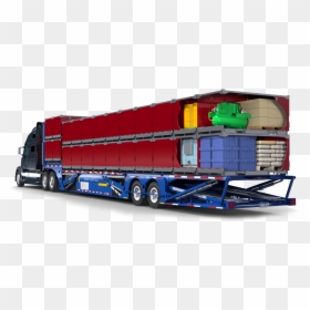 Full Auto Load - Shipping Container, HD Png Download - cargo truck png
