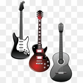 Guitars Clipart, HD Png Download - rock guitar png