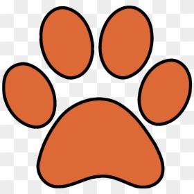 Transparent Dog Obedience Clipart - Basketball Paw Print, HD Png Download - paw print png transparent